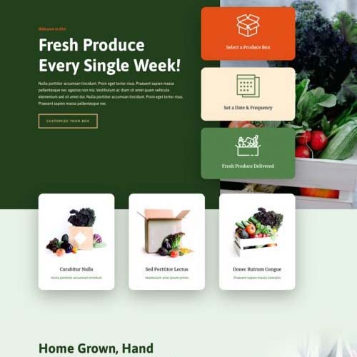 Produce Box Websites Ready To Go 